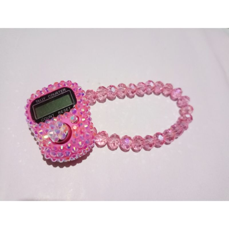 Tasbih Digital Swarovski Gelang Kristal Hampers Lebaran