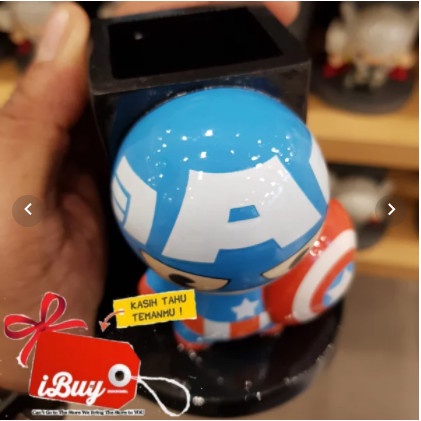 

Spesial Miniso Cute Captain America Tempat Alat Tulis Pulpen Pensil Desk Organ Promo
