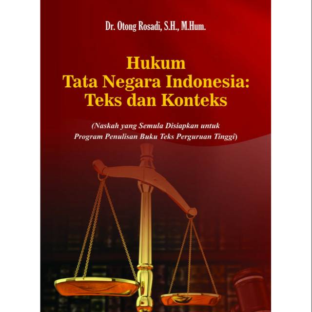 

NEW - BUKU Hukum Tata Negara Indonesia Teks dan Konteks. - ASLI -