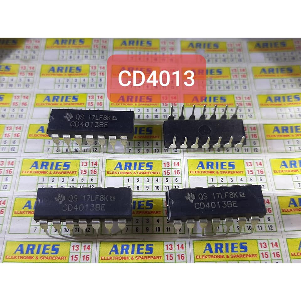 IC CD4013BE ATAU CD 4013