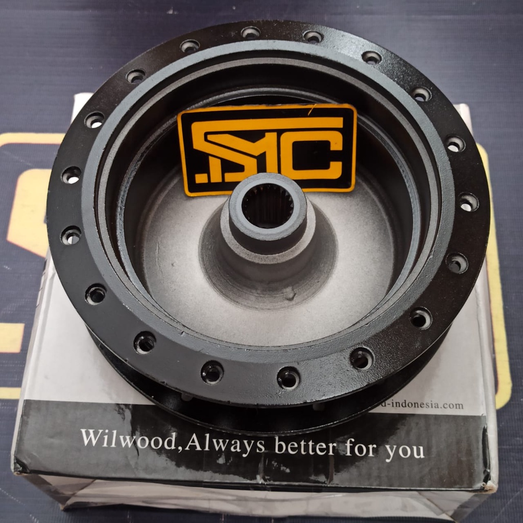 Tromol Belakang Honda Vario 110 Karbu / Beat / Beat FI / Scoopy Wilwood Hitam