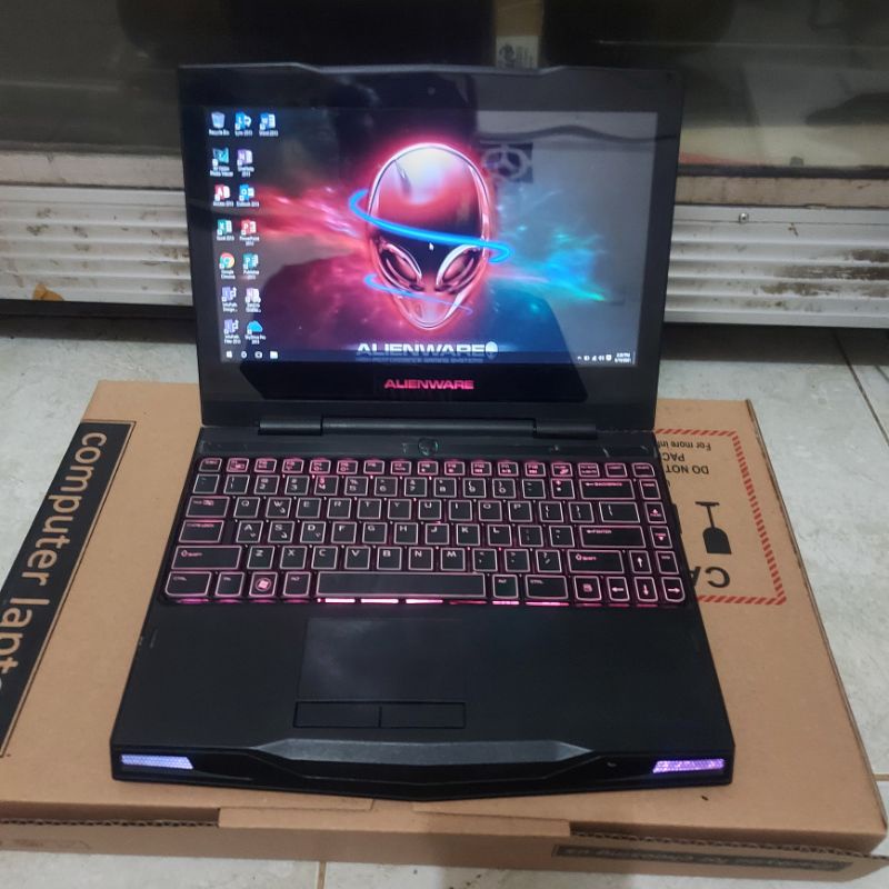 Jual Laptop Dell Alienware M11x R2 Intel Core I7 Nvidia Geforce Gt 335m 2gb Ram 8gb Ssd 180gb Mulus Shopee Indonesia