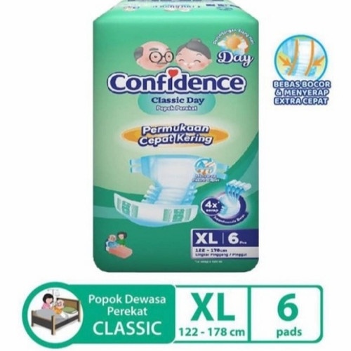 Popok Dewasa Confidence adult Diapers L7 / XL6