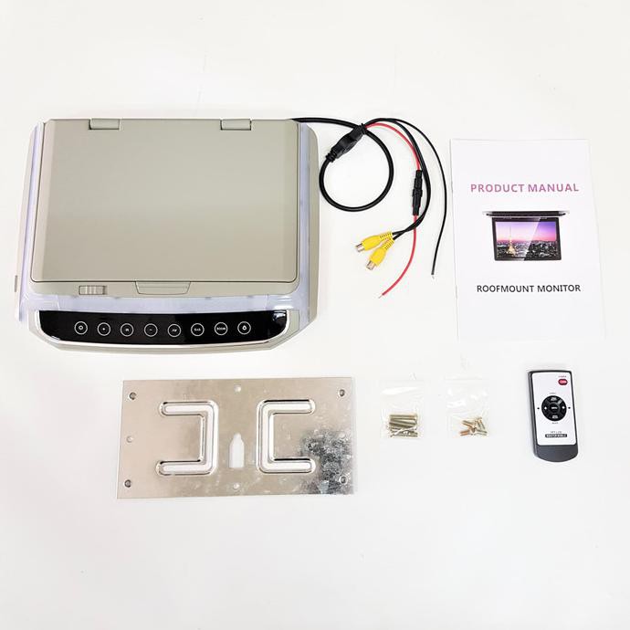 Tv plafon / Roof 10.1" LED Slim Universal. Monitor only.