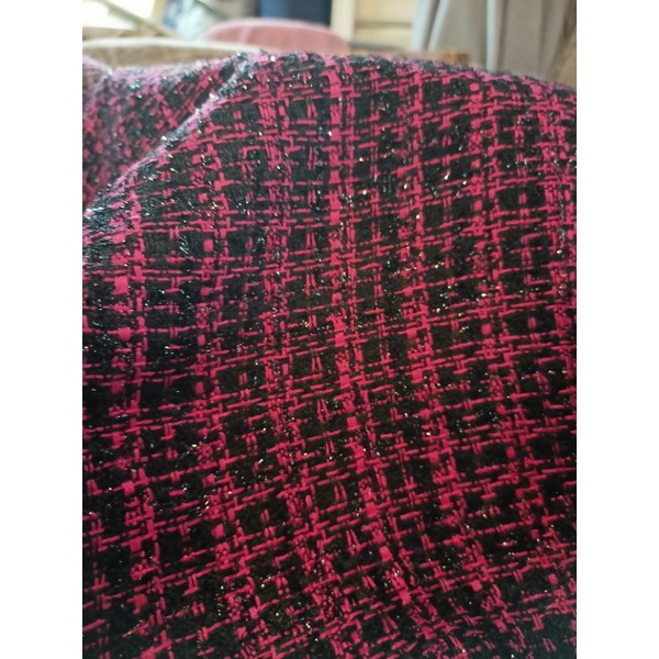 TWEED - bahan kain tweed
