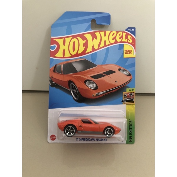 71 lamborghini miura sv hotwheels exotics