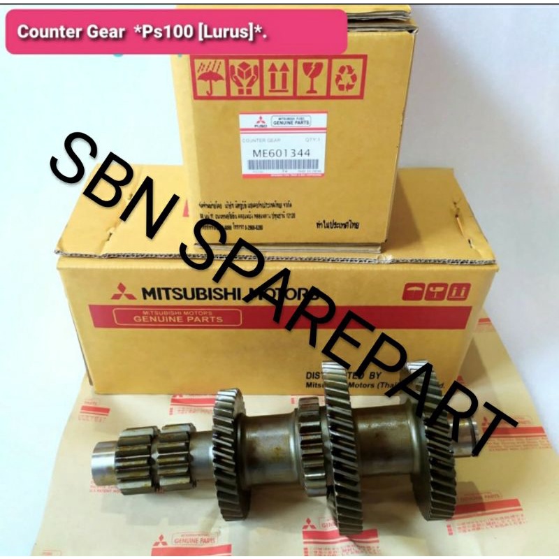 counter gear gigi susun mitsubishi ps100 gigi lurus