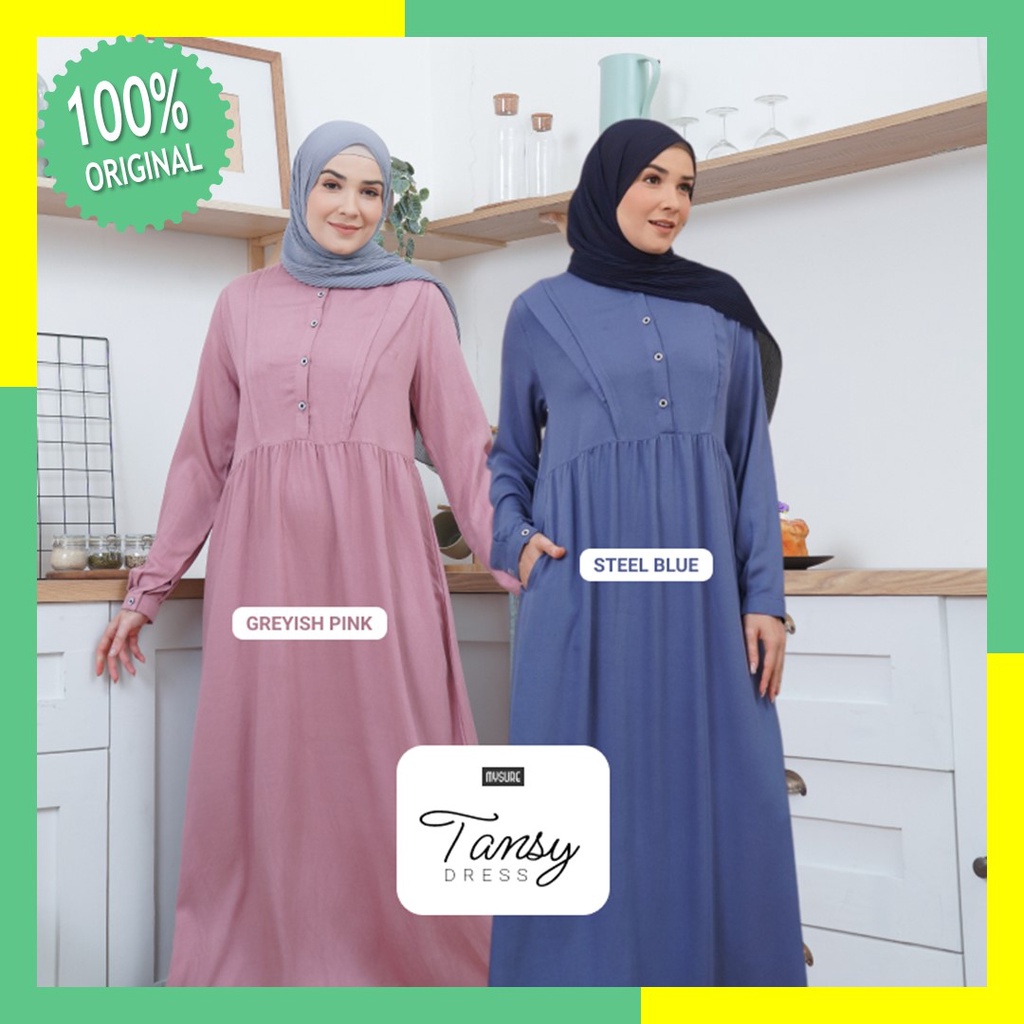 Long dress muslim baju wanita polos muslim jumbo casual dress remaja terbaru 2022 kekinian cewek mus