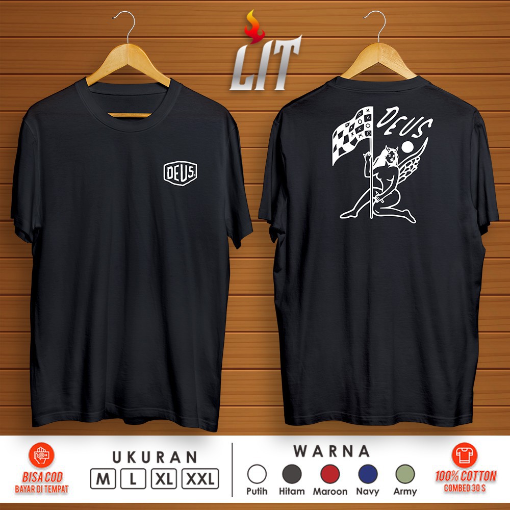 Kaos Baju Deus Ex Machina Bali Canggu Japan Motorcycles Custom