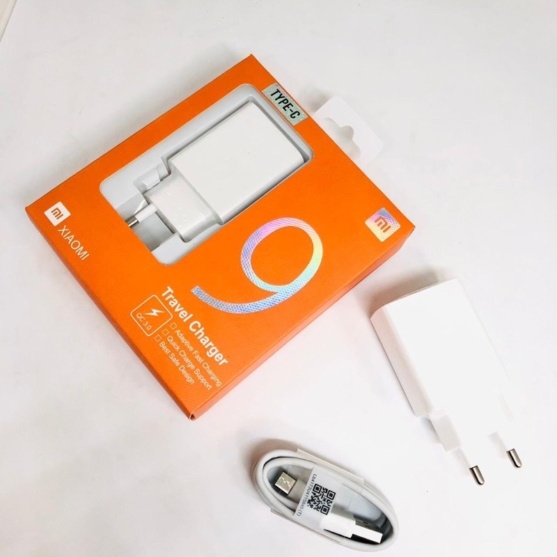 GROSIR CHARGER XIAOMI9 TC MI 9 FAST CHARGING ORIGINAL TYPE MICRO &amp; TYPE C