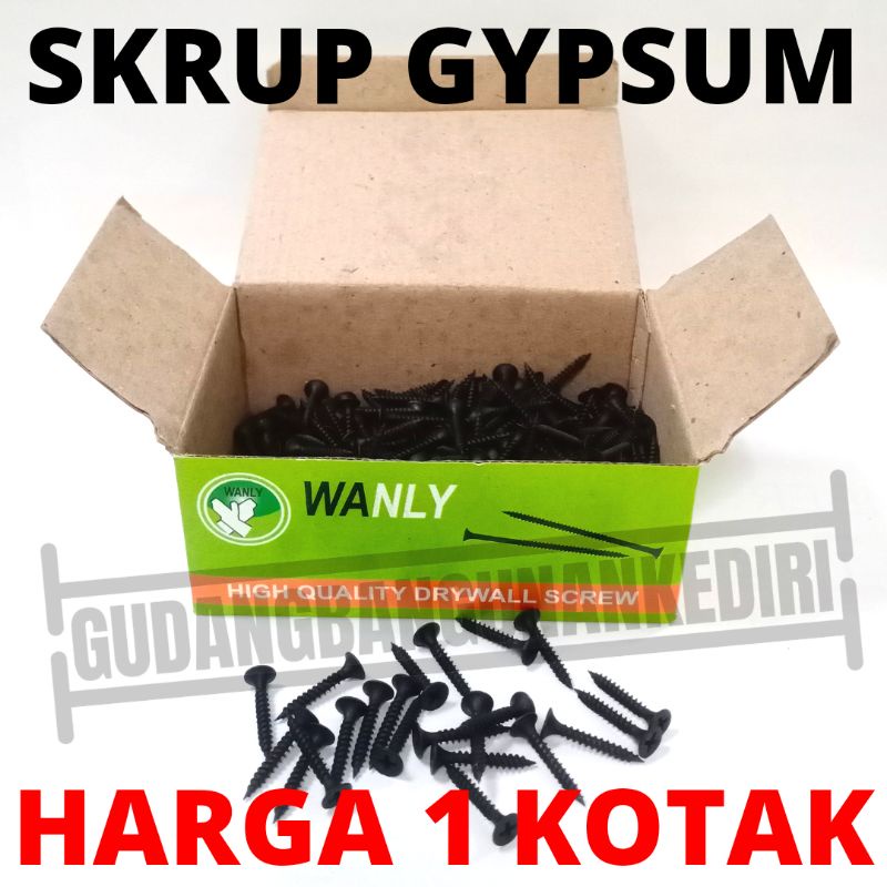 sekrup skrup gypsum gipsum baja drywall 3/4&quot; 1&quot; 1 1/4&quot; 1 1/2&quot; 2&quot; royce million