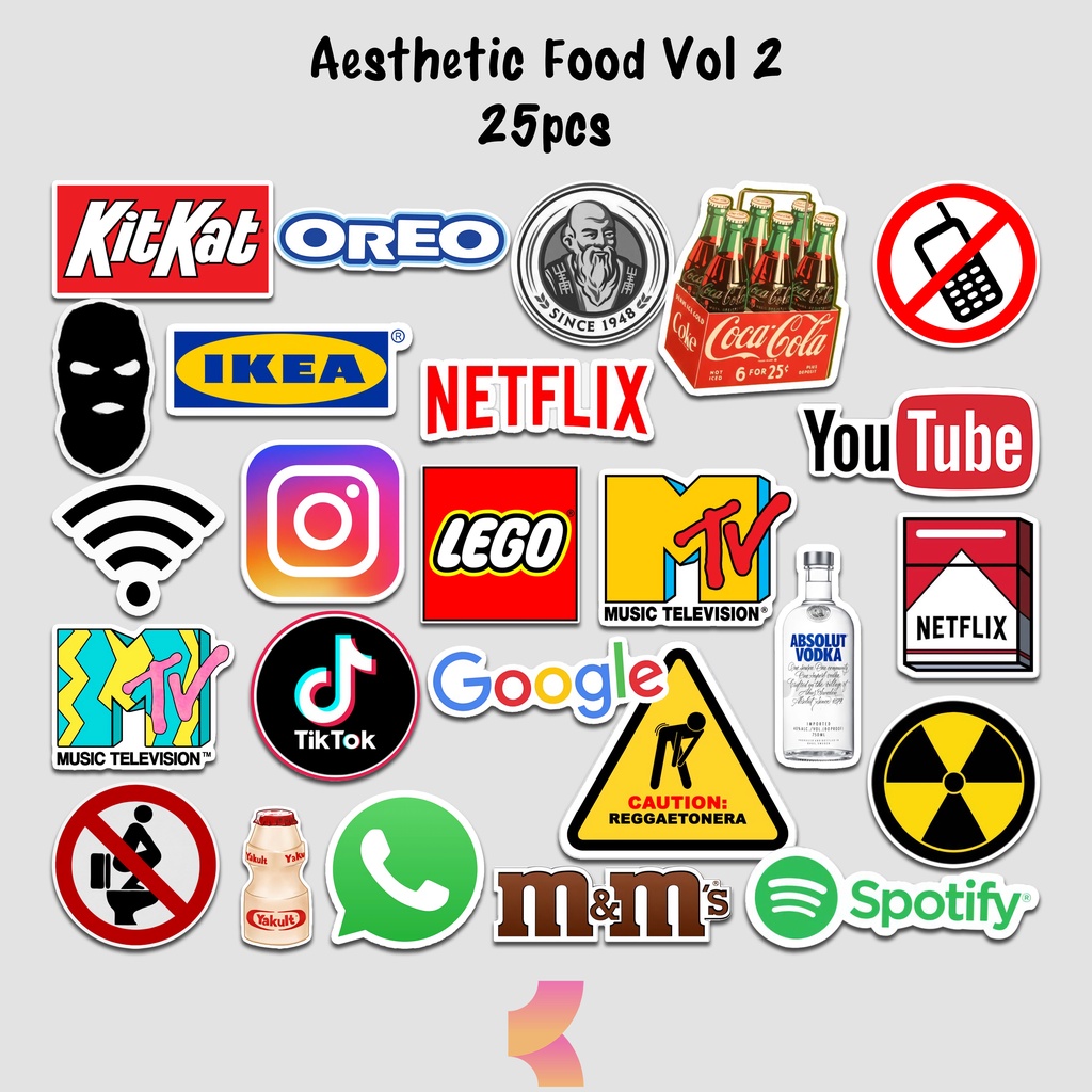 

Stiker Aesthetic Logo Brand Netflix Untuk Laptop Case Tumbler Sticker Anti Air Vinyl Helm Koper