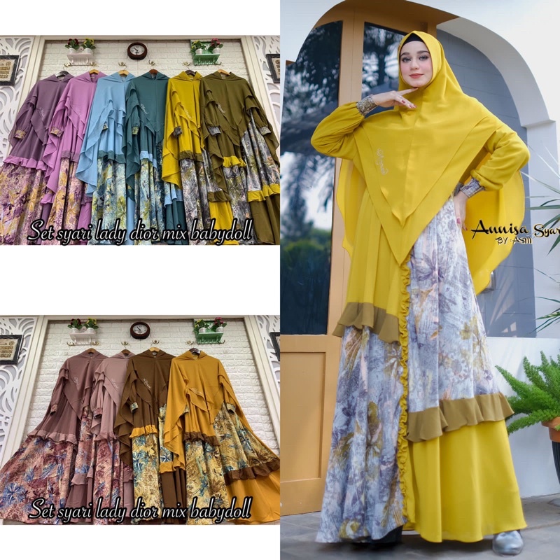 Gamis original Annisa syar’i by ASM