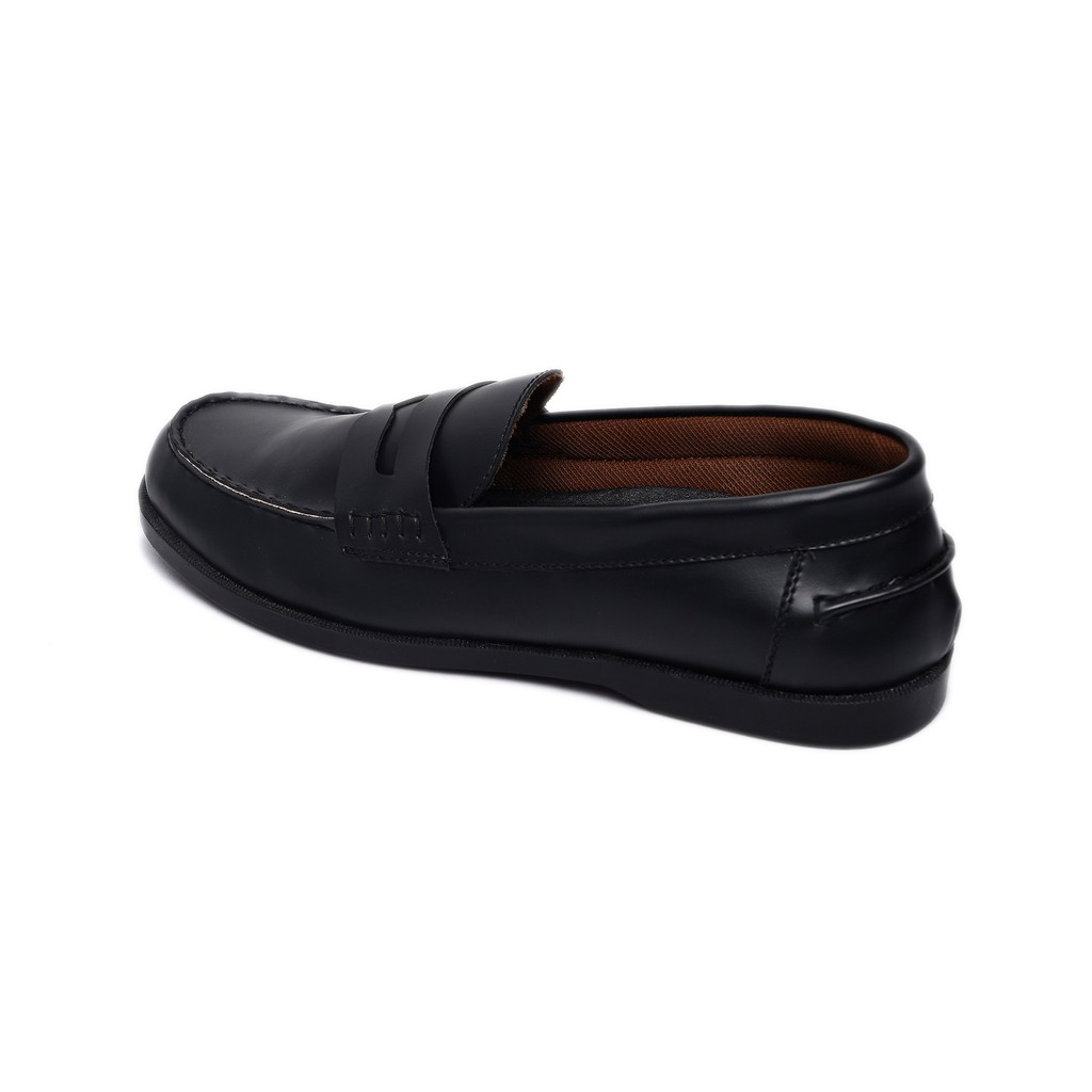 Sepatu Casual Klasik Pantofel Pria Cowok Men Slip On Footwear | Arbeiten 0.1 Black | FORIND x FSTP