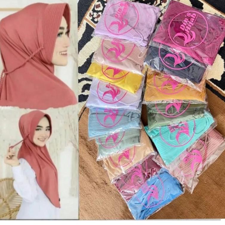 {PYA.02Jn22ᵂ} Hijab Instan "Zaenab" Ori Din's Hijab / Hasanah Hijab