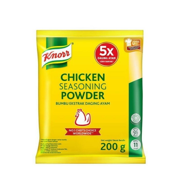 

PROMO KNORR CHICKEN SEASONING POWDER 200 GRAM