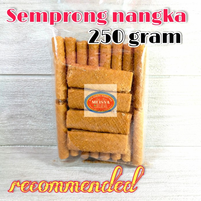 Tr20Re Kue Semprong | Kue Lipat | Semprong Murah | Egg Semprong | Nangka - Pisang, 1/4 Kg Ht51G