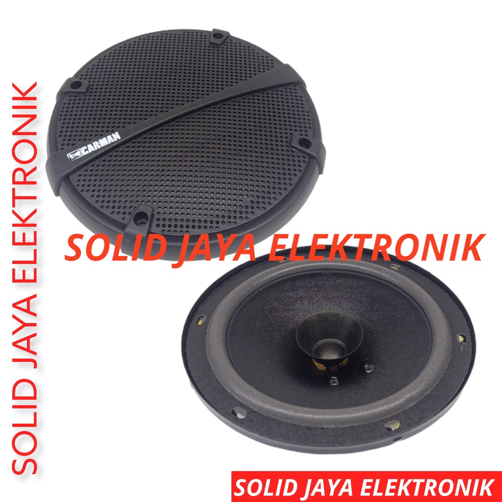 SPEAKER MOBIL CARMAN 6 - 6.5 INC WOOFER CM601 CM-601 CM 601 4OHM 4 OHM 6,5 IN INCH 6.5IN 6,5IN 6INCH 6IN 6INC 6.5INC 6,5INC 6 WOFER CARMAN ASLI ORI ORIGINAL