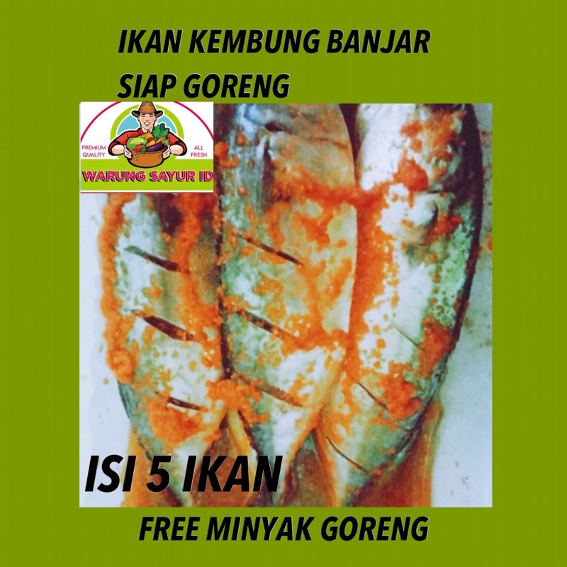 

WARUNG SAYUR ID/IKAN KEMBUNG BANJAR SIAP GORENG ISI 5 IKAN