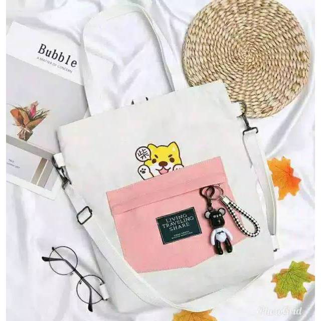 SANSURBAGS LIDYA - Tote Bag Boneka Fashion Korea