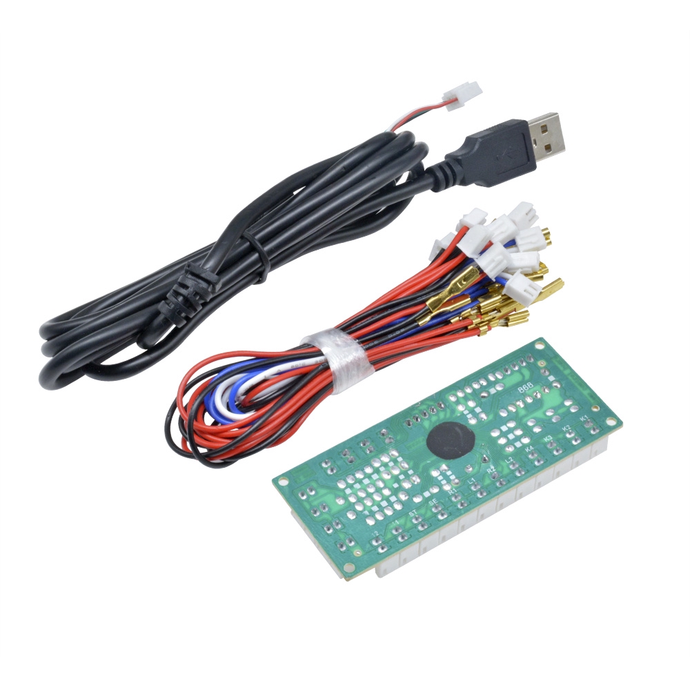 ✫〖ready to ship/COD〗✫  Zero Zero Delay Arcade USB Encoder PC to Joystick Button untuk MAME Fight Stick Control