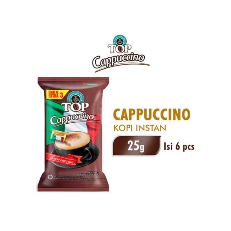 

Top coffe cappucino 6 x 25Gr