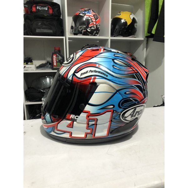 HELM ARAI RR5 FULL FACE HAGA RAINBOW
