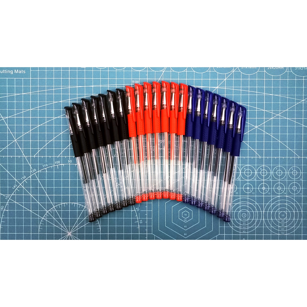 

PULPEN PENA GEL 0.5MM MURAH WARNA HITAM MERAH BIRU