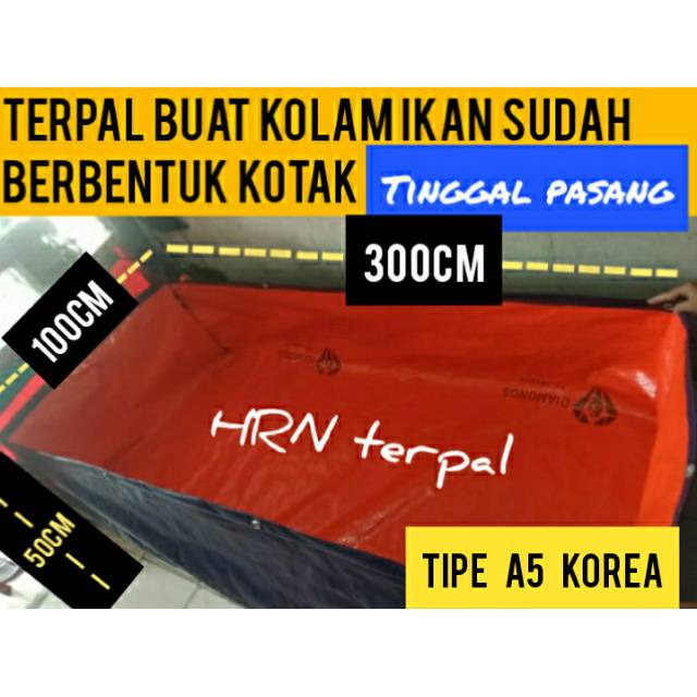 TERPAL UNTUK KOLAM IKAN