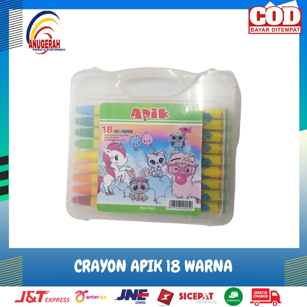 

CRAYON APIK 18 WARNA (PCS)