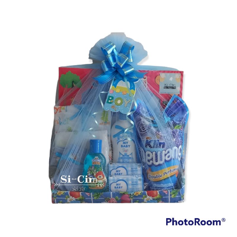 parcel bayi kekinian/kado sambang jenguk bayi baru lahir/baby gift set newborn-1