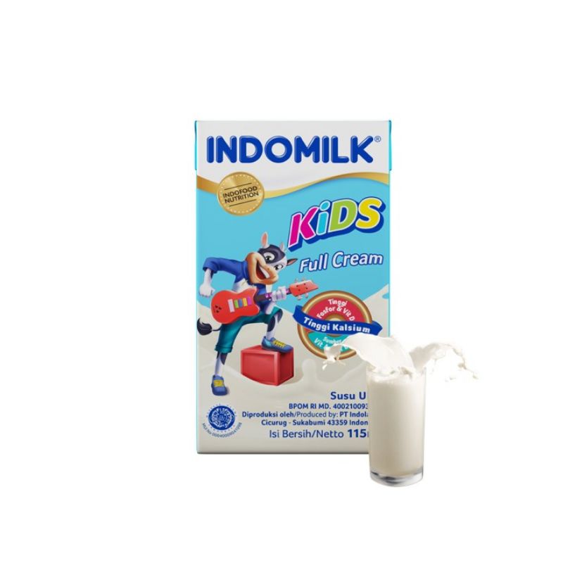 Indomilk Kotak 115ml Vanilla Cokelat