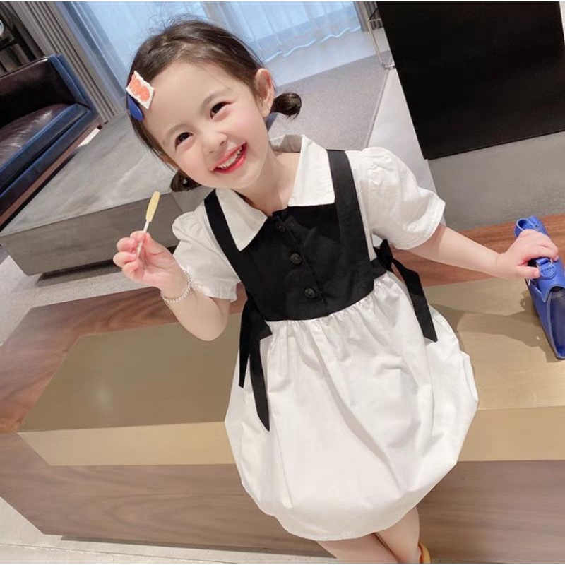 [Mr.Gabor] Baju dress kemeja formal anak perempuan import / WIRA DRESS