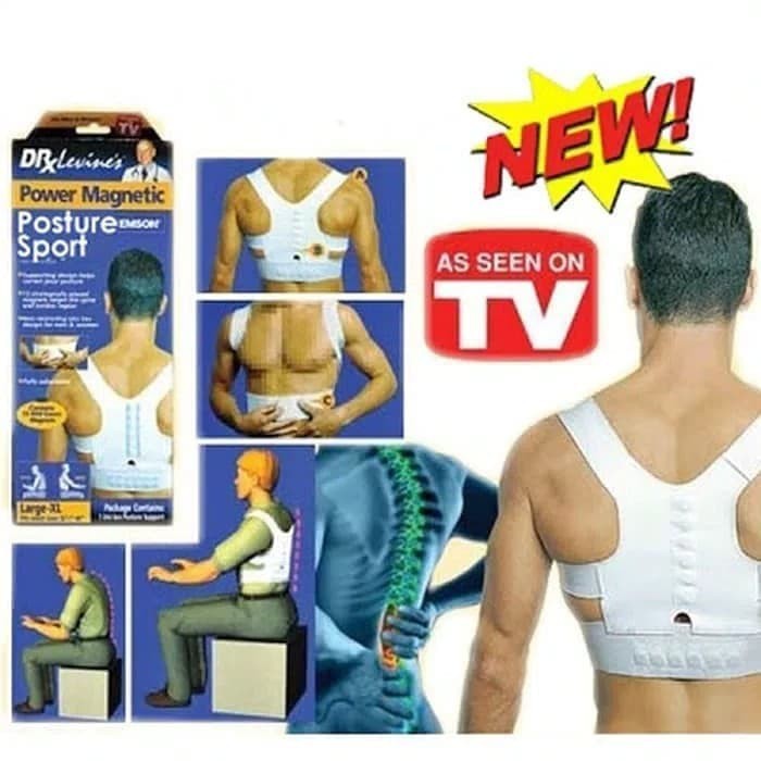 VOM Power Magnetic Posture Sport / Penegak Punggung - 0011