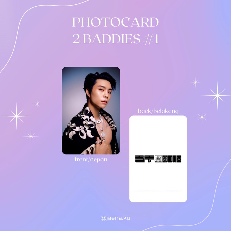 [NCT 127] PHOTOCARD 2 BADDIES #1 NCT 127 ‼️BACA DESKRIPSI‼️