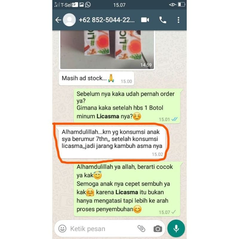 Licasma Obat Asma dan Sesak Nafas Original Batuk Paru TBC Radang Tenggorokan Bronkitis 2 Gratis 1-7