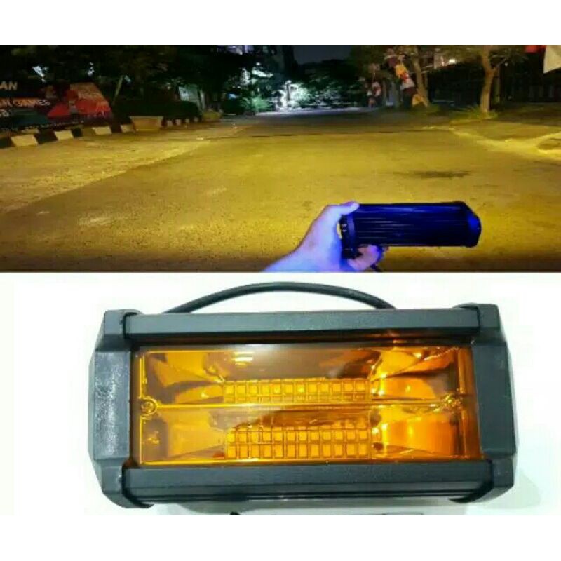 lampu tembak 24 mata 24v myth kuning