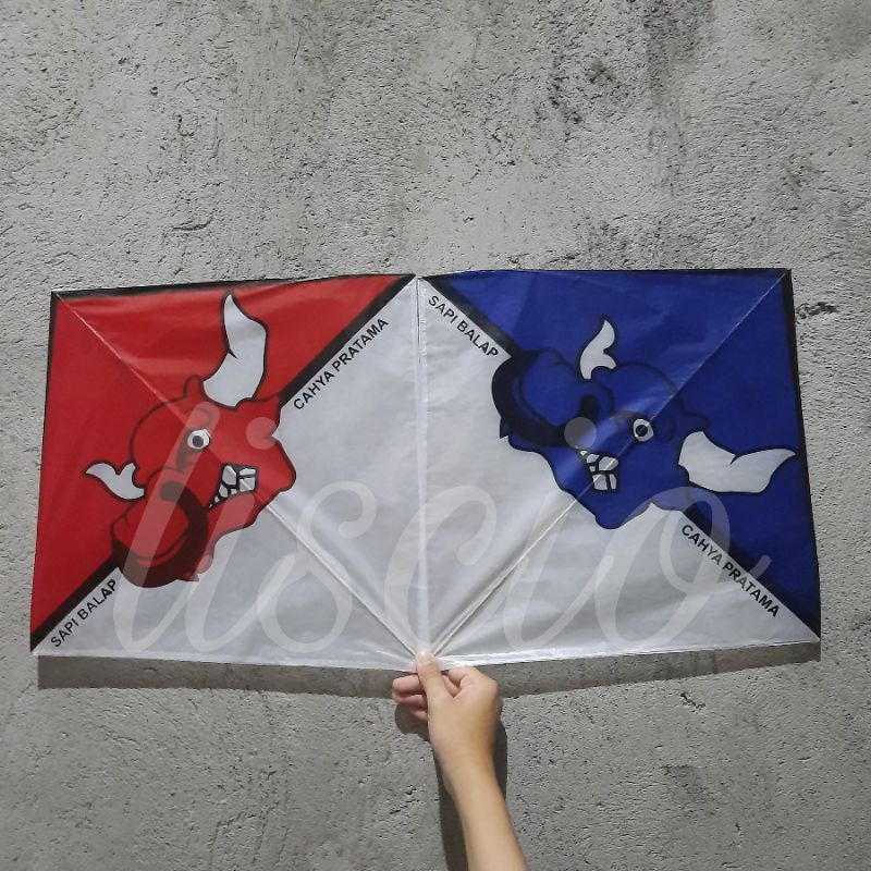Layangan Sukhoi Sapi Balap Original