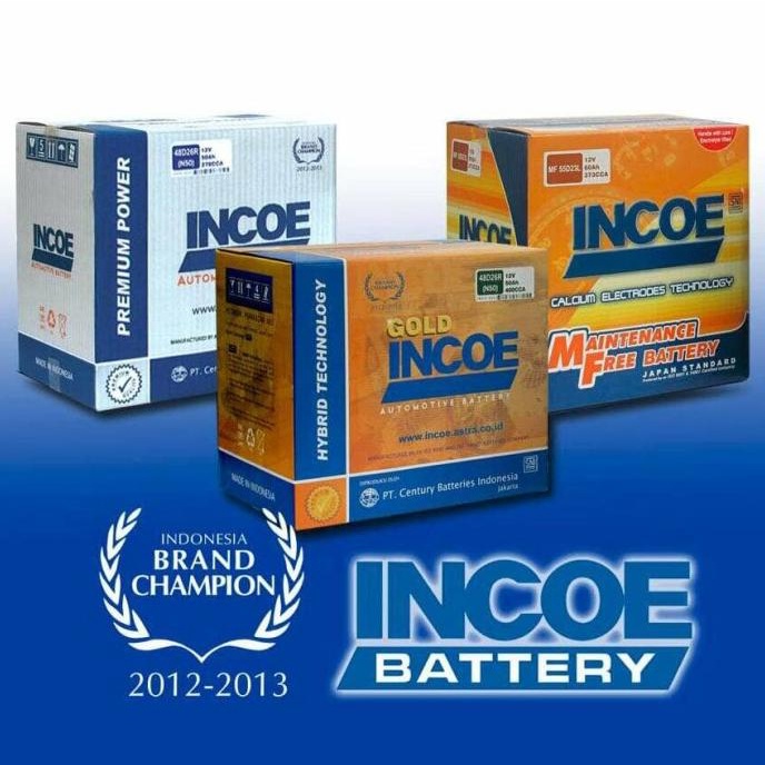 Aki mobil Daihatsu Terios Incoe NS60 aki basah langgengb4 dijamin
