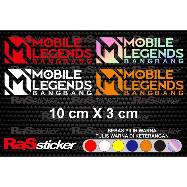 STICKER CUTTING MOBILE LEGEND