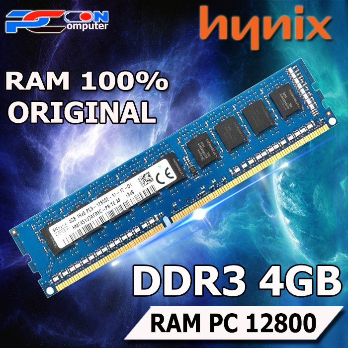 HYNIX RAM MEMORY DDR3 4GB PC KOMPUTER