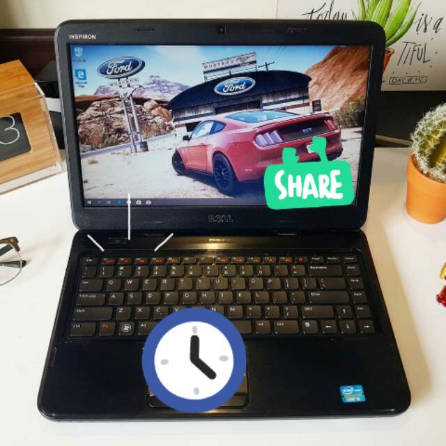 Laptop Dell Inspiron N4050 Gaming Desain Core i5 RAM 4GB 3JUTAAN