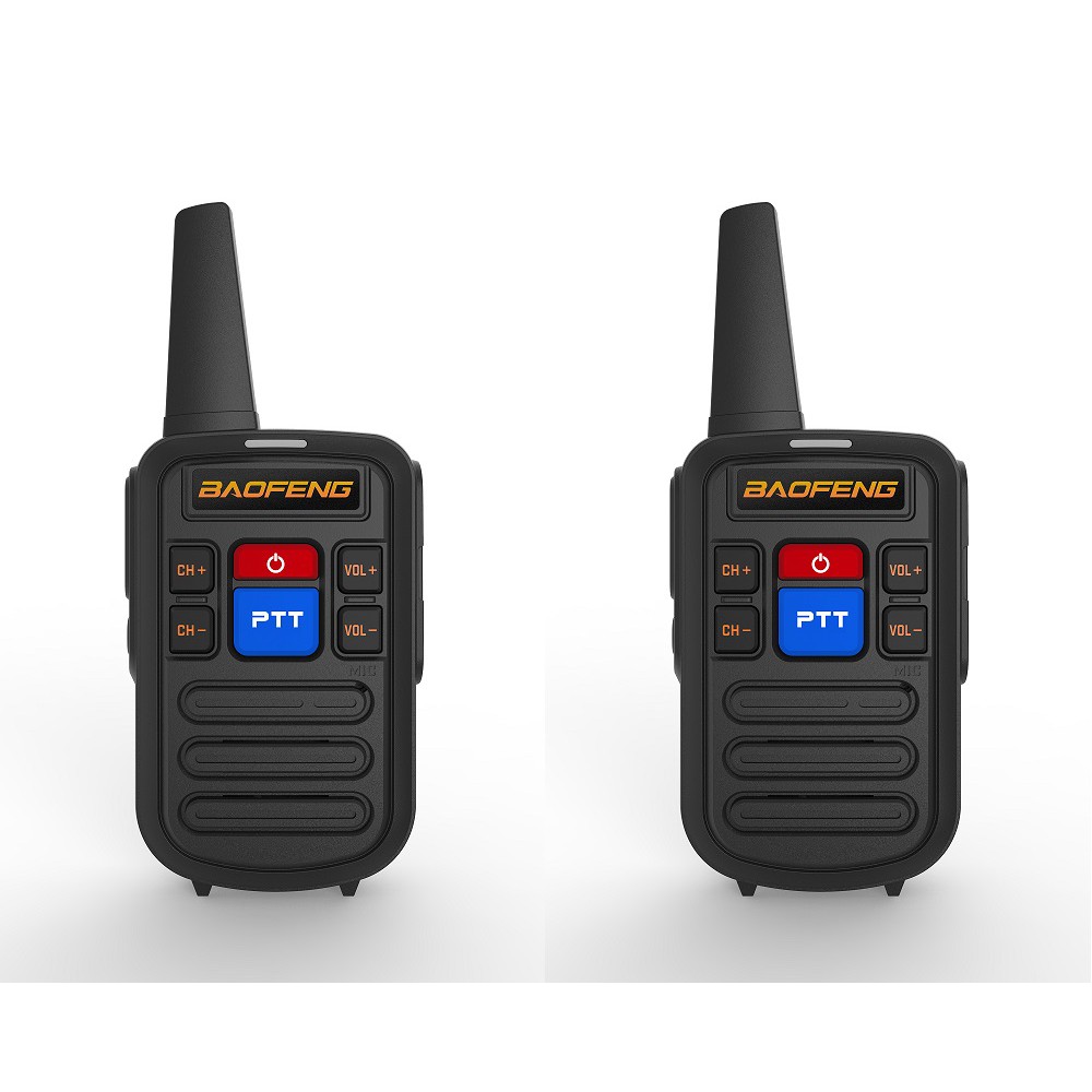 BAOFENG BF-C50 - Set of 2 - Two-Way Mini Walkie Talkie UHF Single Band