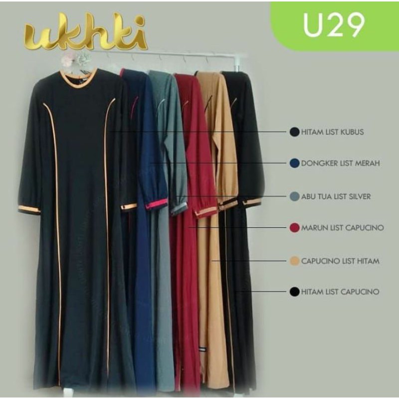Gamis Ukhti U29 jersey premium