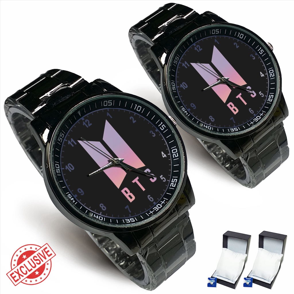 Jam Tangan Rantai Couple (BANGTAN BOYS) BTS 9 (Keren)