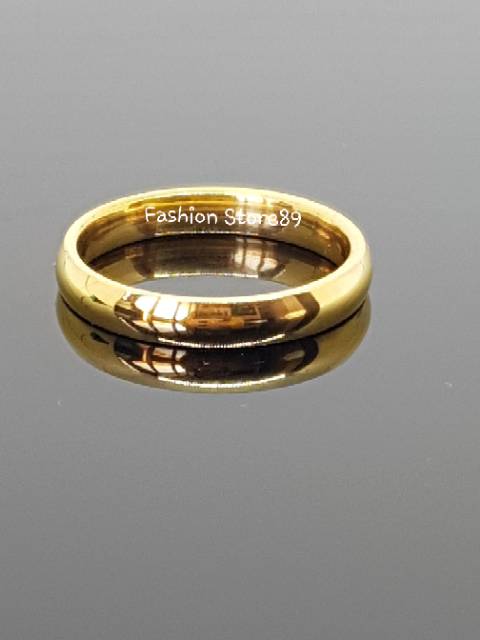 Cincin couple dan single titanium /cincin nikah / cincin kawin / cincin emas titanium gold antikarat