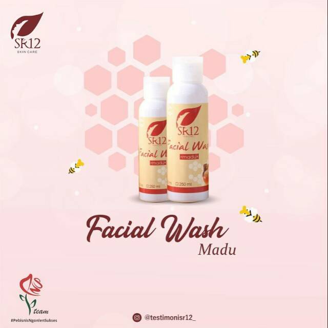 Facial wash madu SR12