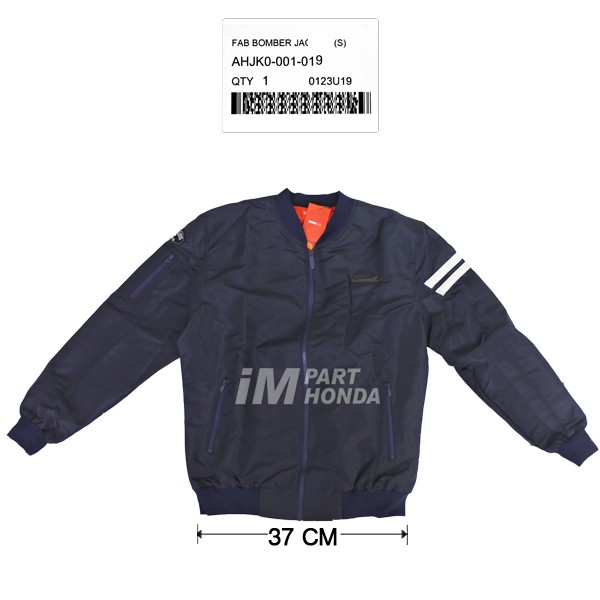 AHJK0-001-019 Jaket Keren Honda Fabulous Bomber Jacket Size S