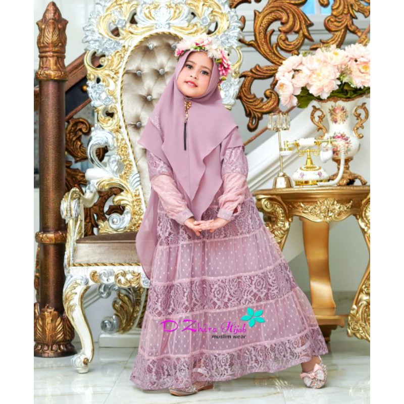 Gamis Anak Miranda Original By Dzhira Hijab