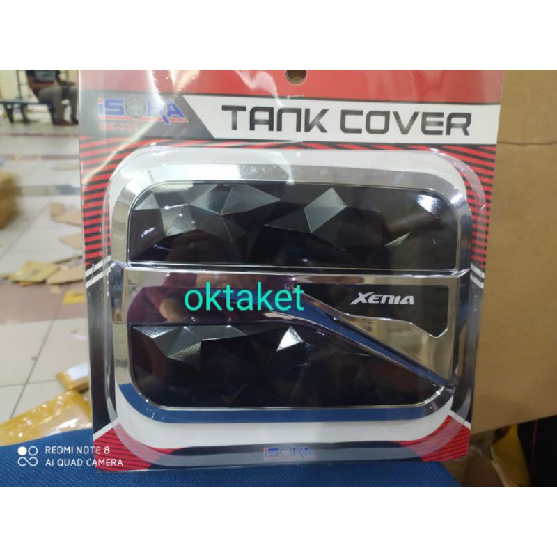 tank cover/ tutup tangki mobil all new Xenia 2012-2019 diamond